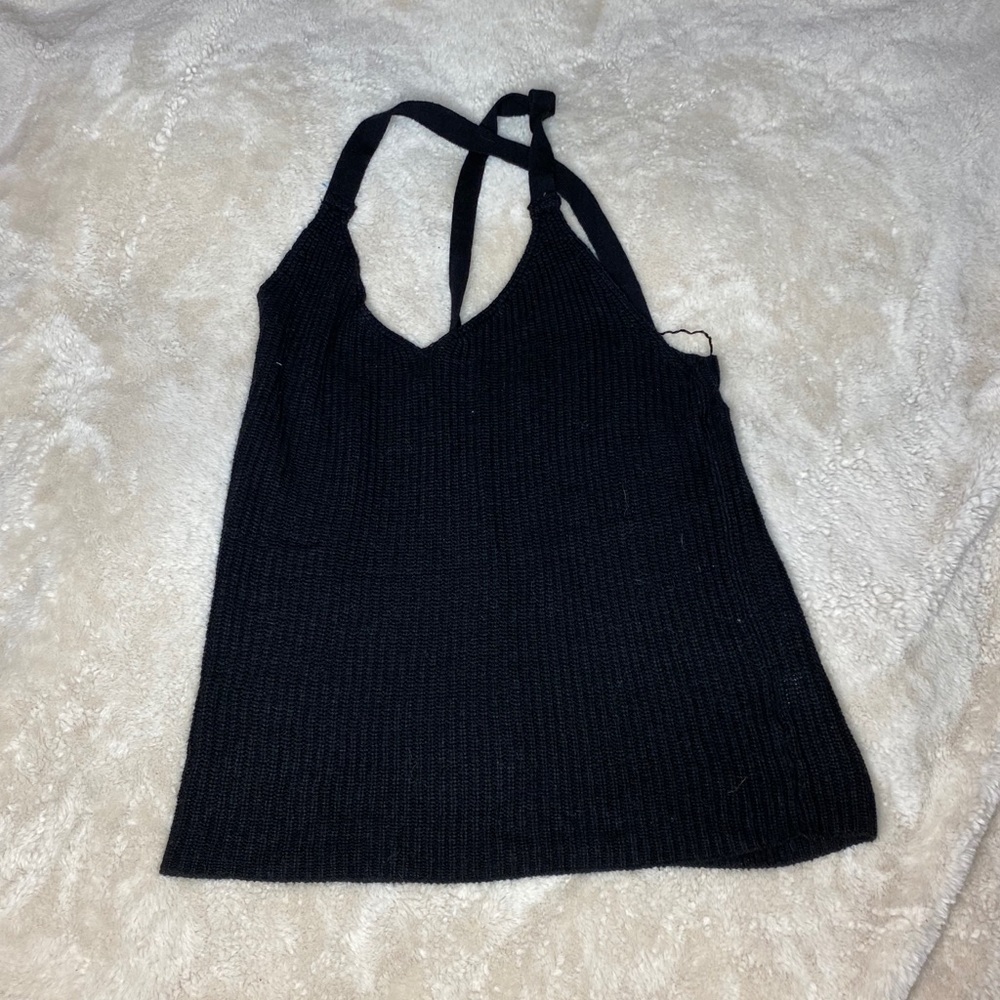 Black Sweater Tank